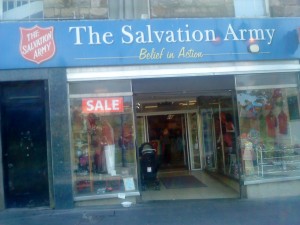 The Salvation Army Shop, Dunfermline