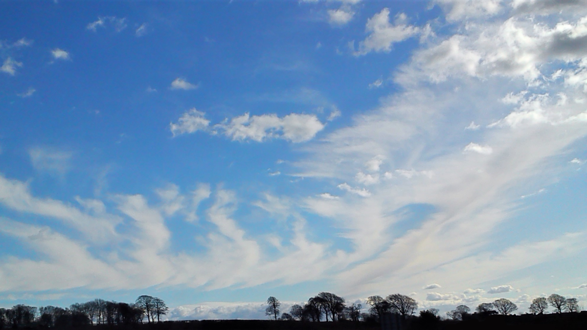 Photograph of clouds - creativity